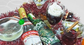 ホットカクテルと冬のカクテルを作る