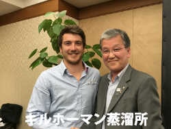 キルホーマン蒸溜所 ピーターさん